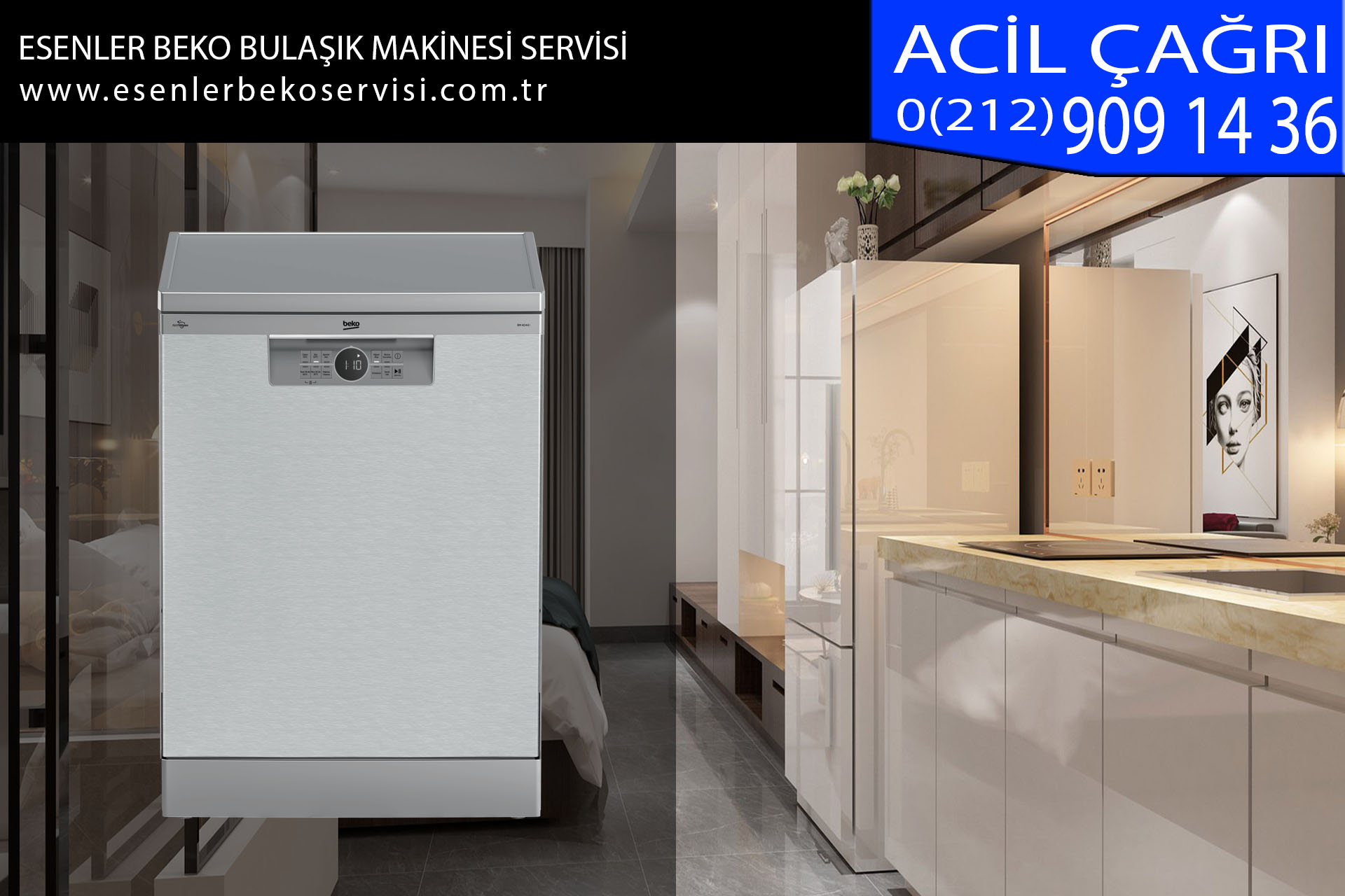 esenler beko bulaşık makinesi servisi