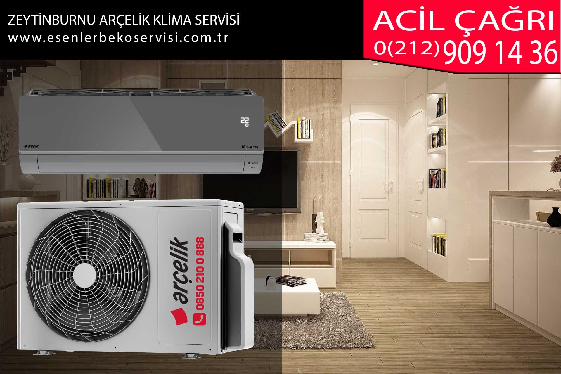 zeytinburnu arçelik klima servisi