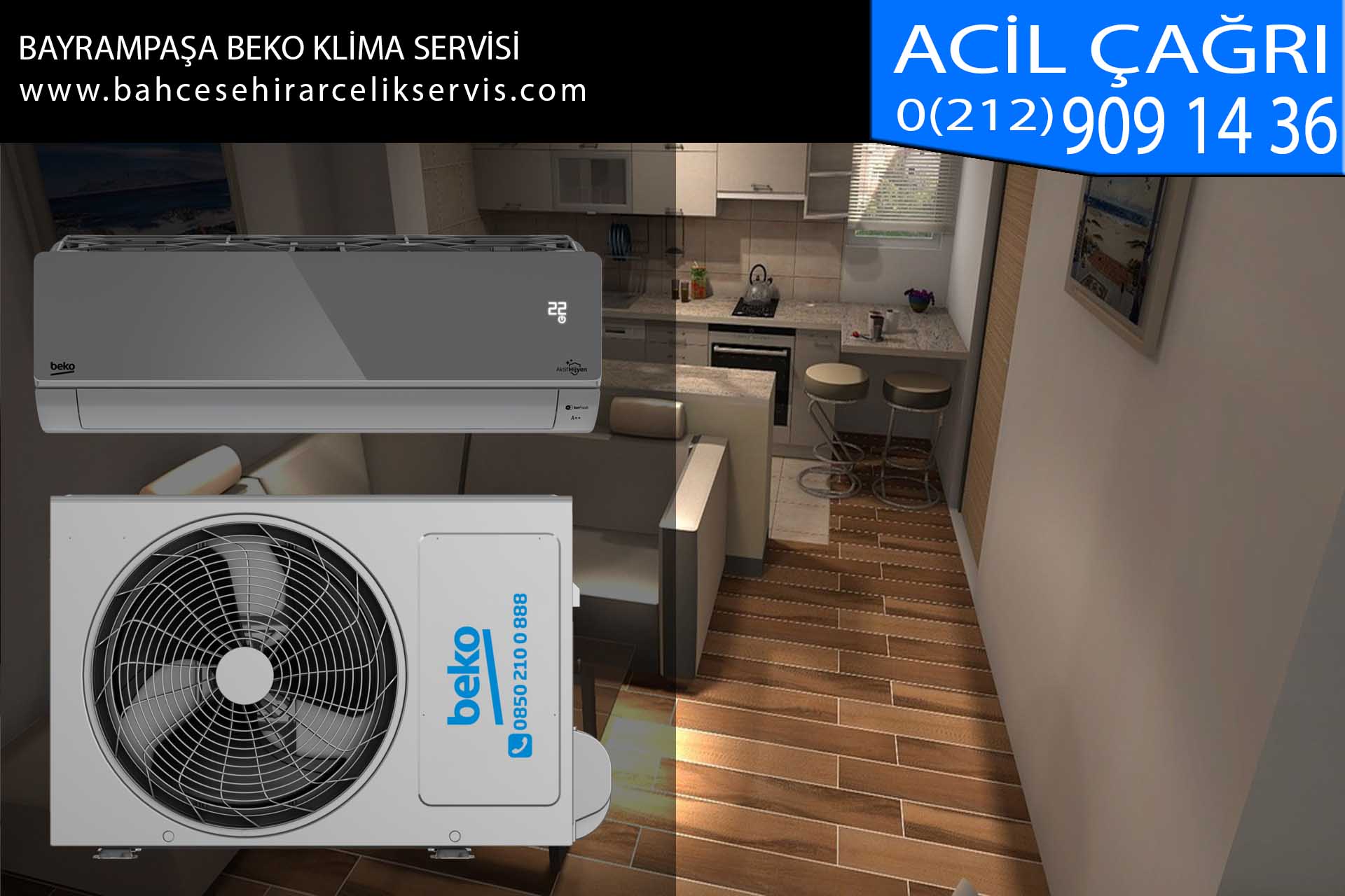 bayrampaşa beko klima servisi