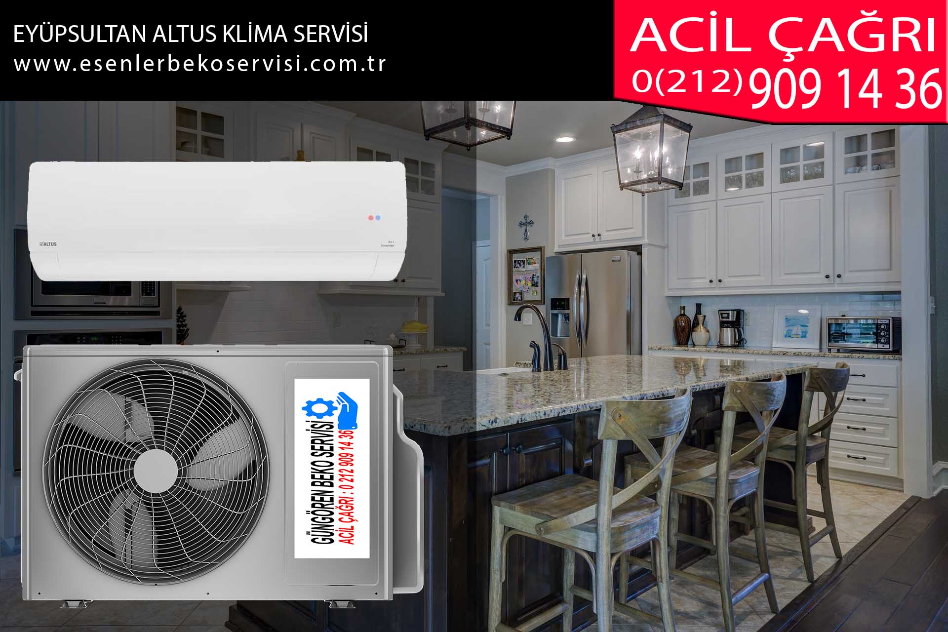 eyüpsultan altus klima servisi