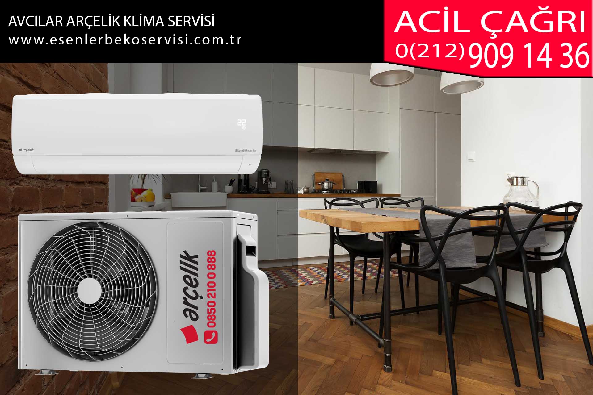 avcılar arçelik klima servisi