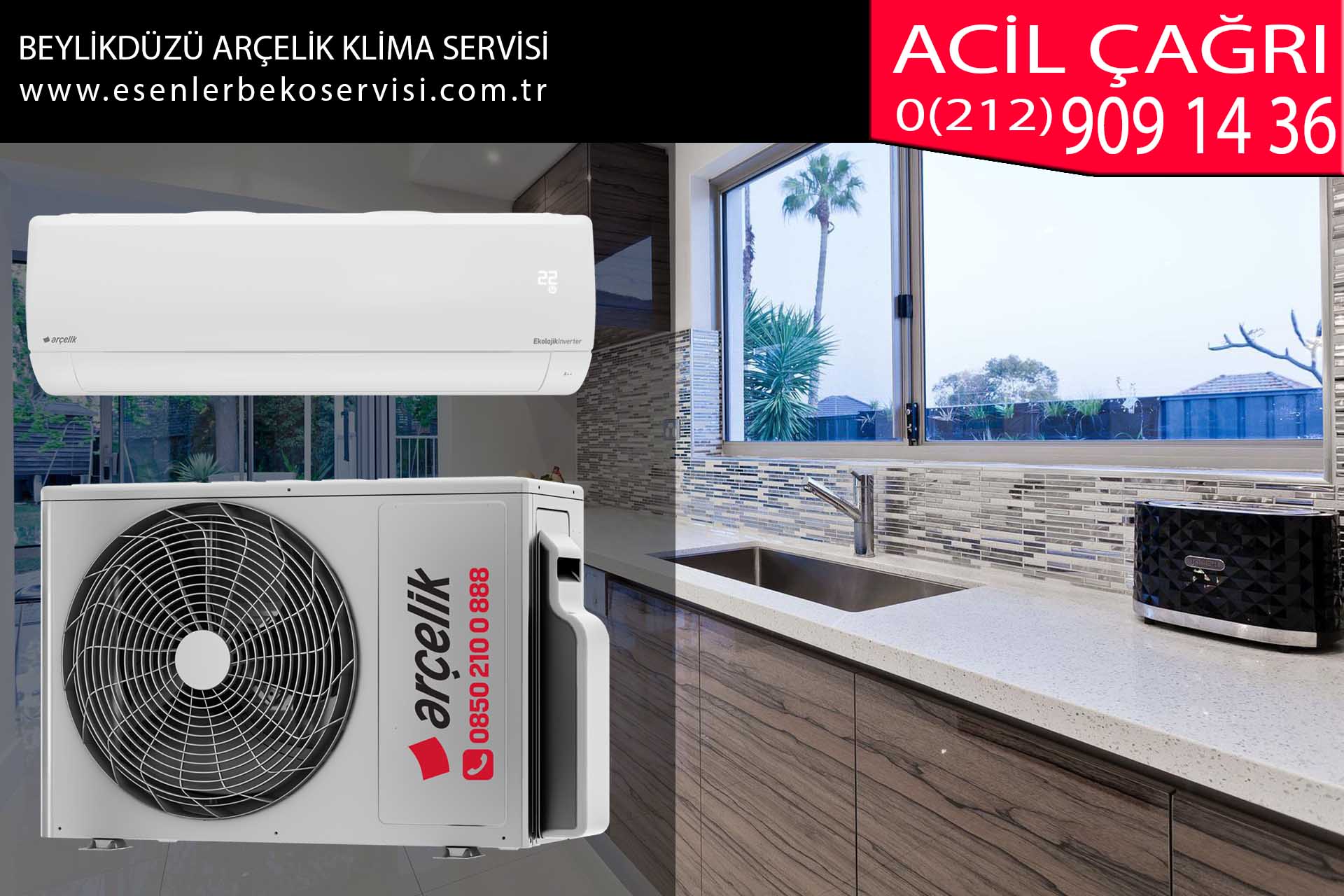 beylikdüzü arçelik klima servisi